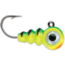 VMC Tungsten Larv Eye Jig, 1/32 oz, #12HK, Glow Fire Tiger, 2pk, TLEJ132GFT