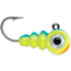 VMC Tungsten Larv Eye Jig, 1/32 oz, #12HK, Glow Parrot 2pk, TLEJ132GPRT