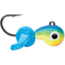 VMC Tungsten Mustache Jig 1/32 oz, Glow Parrot, TMWJ132GPRT