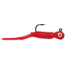 VMC Tungsten Nymph Jig 1/32 oz, Glow Red, TNYJ132GLRD