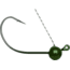 VMC Wacky Weedless Jig 1/0Sz 1/16oz Green Pumpkin 4Pc, WWJ116-GNPPK