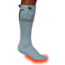 Volt Resistance 3v Heated Socks, Grey, 2XL, 3V-SK-GR-2XL