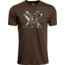 Vortex Camo Logo Short Sleeve T-Shirt - Mens, Brown Heather, Large, 120-15-BRHL