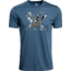 Vortex Camo Logo Short Sleeve T-Shirt - Mens, Steel Blue Heather, Medium, 120-15-SBHM