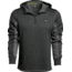 Vortex Frontier Limits 1/4 Zip Hoodie Pullover - Mens, Grey Heather, Large, 220-17-GHTL