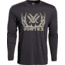 Vortex Full-Tine Job Long Sleeve T-Shirt - Mens, Charcoal Heather, Small, 219053-CHHS