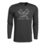 Vortex Men's Digi Camo VTX Logo LS, Charcoal Heather, 2XL 219050-CHH-2XL
