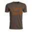 Vortex Men's SS Muley Antler Tee, Brown Heather, M 219061-BRH-M