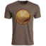 Vortex Mens SS Buck Chest Logo, Brown Heather, M, 219063-BRH-M