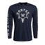 Vortex Navy Heather Antler Envy LS, Navy Heather, XL 219054-NAH-XL