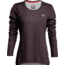 Vortex Point To Point Long Sleeve Shirt - Womens, Rich Mahogany, Small, 220-27-RMAS