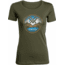 Vortex Reflection Lake T-Shirt - Womens, Military Green, Small, 220-63-MGRS