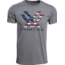 Vortex Stars And Bars T-Shirt - Mens, Ash Heather, 2X, 120-27-AAH2X