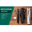 Vortex Switchback Carbon Tripod Kit, Black, 5.75x5.75x32.50, TR-SBC