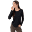 Vortex Weekend Rucker Long Sleeve Tops - Womens, Black, M, 121-26-BLKM