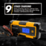 Wagan 4A Intelligent Battery Charger, Yellow, One Size, EL7403