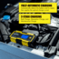 Wagan 4A Intelligent Battery Charger, Yellow, One Size, EL7403