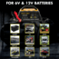 Wagan 8A Intelligent Battery Charger, Yellow, One Size, EL7406