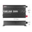 Wagan Pure Line 2000W Pure Sine Inverter, ETL, Black, One Size, EL3808