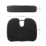 Wagan RelaxFusion Coccyx Cushion, Black, One Size, IN9113