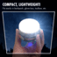 Wagan Tech Brite-Nite Dome USB Lantern, Amber, One Size, EL4302