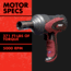 Wagan Tech Mighty Impact Wrench, 12V, Red, One Size, EL2257