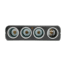 Wagan TravelCharge 4-Way Socket Output, Black, One Size, EL9139