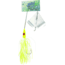 Wahoo Fishing Products Promo Buzz Bait, 4/0 Hook, Chartreuse, 3/8 oz, Bulk, WAH-PB386-10