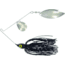 Wahoo Fishing Products Promo Spinnerbait, Colorado/Willow Blade, 4/0 Hook, Black, 3/8oz, Bulk, WAH-PCW386-3