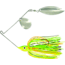 Wahoo Fishing Products Promo Spinnerbait, Colorado/Willow Blade, 4/0 Hook, Firetiger, 1/4oz, Bulk, WAH-PCW146-FT