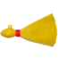 Wahoo Fishing Products Wahoo Egg Head Pompano Jig, 1/4 oz, 1/0 Hook, Hand-tied Nylon,Yellow, 3/Bag, WAH-PPJ14-2