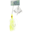Wahoo Fishing Products Wahoo Promo Buzz Bait, 4/0 Hook, Chartreuse Shad, 1/4oz, 1/Pack, WAH-PB14-CS