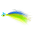 Wahoo Fishing Products Wahoo Saltwater FlashN Bucktail Jig 1/2oz Dorado Wedge Style Head Painted Dbl Eye, WAH-SFB12-DO