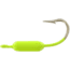 Wahoo Fishing Products Wahoo Yellowtail Fever Jighead, 1/16 oz, Sz 2 Hook Limetreuse, 10/Bag, WAH-YTJ16-LT