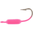 Wahoo Fishing Products Wahoo Yellowtail Fever Jighead, 1/8 oz, Sz 1 Hook, Pink 10/Bag, WAH-YTJ18-6
