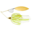 War Eagle Tandem Willow Gold Frame Spinnerbait, Hot White Chartreuse, 3/8oz, WE38GT16
