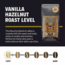 Warpath Coffee Vanilla Hazelnut Whole Bean Coffee, Light Roast, Black, 12 ounce, 113, 113