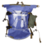 Watershed Aleutian Deck Bag, Blue, FGW-DB-BLU