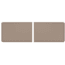WeatherTech Comfort Mat Connect, Carbon Fiber, 2 Pieces, 24x36in, Tan, 8ACONA2CBT