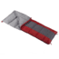 Wenzel Lakeside 40-Degree Sleeping Bag, Red/Gray, 78 in X 33 in, 7409419