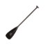 Werner Algonquin Straight Shaft STD Paddle, Carbon, 52" AL 1 C23-BLK-52