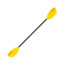Werner Rio FG Straight Shaft STD 4pc Paddle, YEL-1944