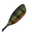 Werner Shuna Hooked Straight Shaft STD Paddle, Bass Peacock, 230 cm SU 2 F11-4342-230 cm