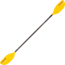 Werner Tybee FG Straight Shaft STD Paddle, 4 piece, Yellow, 210, TY 4 F11 210 YEL