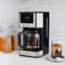 WestBend Hot and Iced Touchscreen Coffee Maker, Stainless Steel, 12 Cup, CMWB12BK13