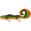 Westin MonsterTeez Curl Tail Swimbait, Rigged N Ready 9-7/8in, 7-3/16oz, Sinking Firetiger, P065-099-046