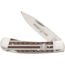 Whiskey Bent Knives Lock Blade Folding Knife, Single Clip Point, 440 Steel Blade, 3.75in Closed Length, Acrylic Handle, Mesa, WB13-37