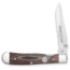 Whiskey Bent Knives Locking Trapper Folding Knife, Single Clip Blade, 440 Steel Blade, 4.125in Closed Length, G10 Handle, Desert Sand, WB16-26