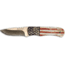 Whiskey Bent Knives Skinner Fixed Knife, 440 Steel Blade, 6.87in Overall Length, Acrylic Handle, Patriot, WB43-18