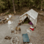 White Duck Alpha Wall Tent, Water Repellent, 8ft x 10ft, WD-0072